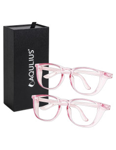 Gafas de Seguridad Aqulius 2 Pack Elegantes Rosa Anti-rayones