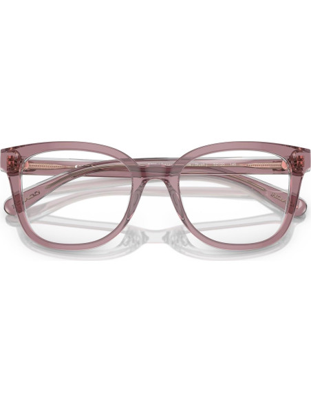 Montura de Gafas Coach HC6225U Rosa Transparente 52mm