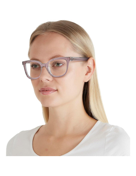 Montura de Gafas Coach HC6225U Rosa Transparente 52mm