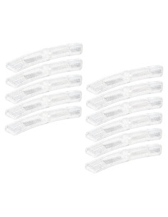 10 Reflectores de Rueda de Bicicleta BIUDECO Blancos