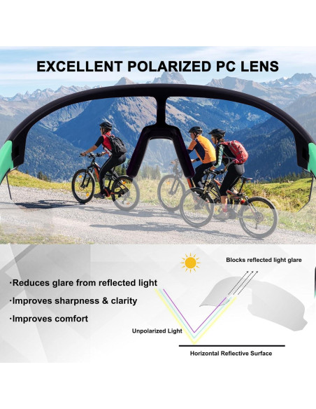 Gafas de sol polarizadas BangLong Jo578 UV400 unisex