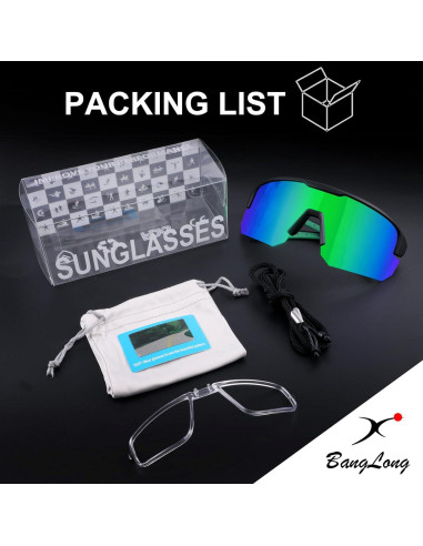 Gafas de sol polarizadas BangLong Jo578 UV400 unisex