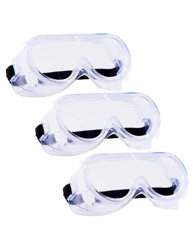 Gafas de Seguridad KeeboMed KMG1 Ajustables Anti-Vaho