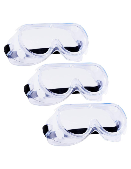 Gafas de Seguridad KeeboMed KMG1 Ajustables Anti-Vaho
