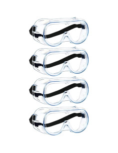 Gafas de Seguridad KeeboMed KMG1 Ajustables Anti-Vaho 2