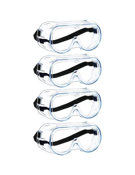 Gafas de Seguridad KeeboMed KMG1 Ajustables Anti-Vaho