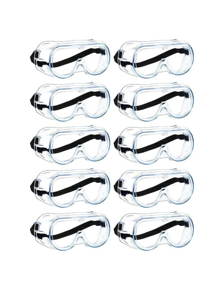 Gafas de Seguridad KeeboMed KMG1 Anti-Vaho y Ajustables