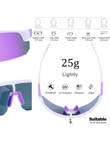 Gafas de sol polarizadas BangLong Jo578 UV400 unisex