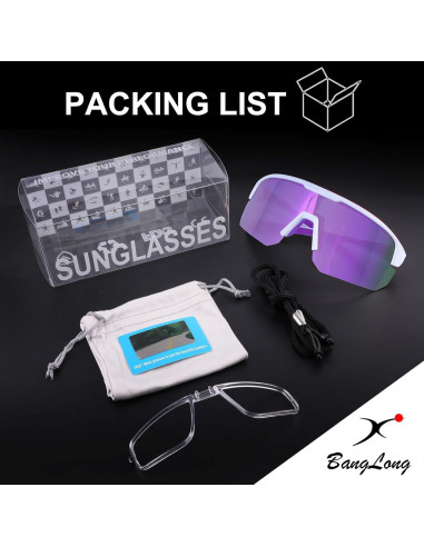 Gafas de sol polarizadas BangLong Jo578 UV400 unisex