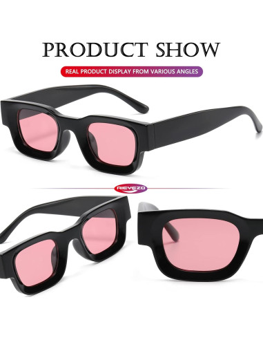 Gafas de Sol Polarizadas AIEYEZO Rectangulares Unisex 44mm