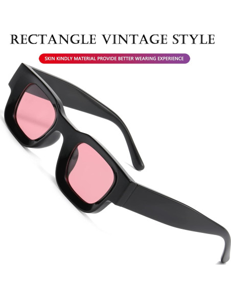 Gafas de Sol Polarizadas AIEYEZO Rectangulares Unisex 44mm