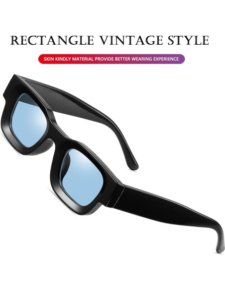 Gafas de Sol Polarizadas AIEYEZO Rectangulares Unisex