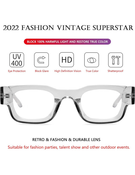 Gafas de sol polarizadas AIEYEZO retro unisex 44mm UV400