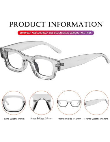 Gafas de sol polarizadas AIEYEZO retro unisex 44mm UV400