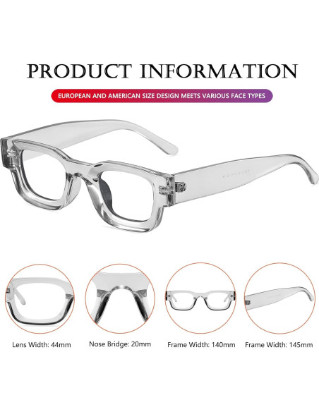 Gafas de sol polarizadas AIEYEZO retro unisex 44mm UV400