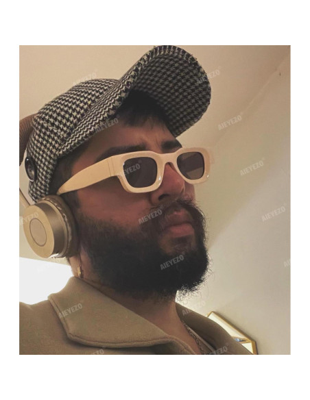 Gafas de Sol Polarizadas AIEYEZO Rectangulares Unisex 90s