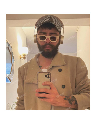 Gafas de Sol Polarizadas AIEYEZO Rectangulares Unisex 90s