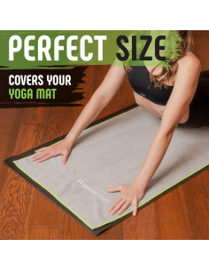 Toalla de Yoga Antideslizante Gradient Fitness 61x183 cm Microfibra 2