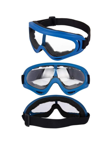 Gafas de Motocicleta LJDJ con Lentes Claras y UV400