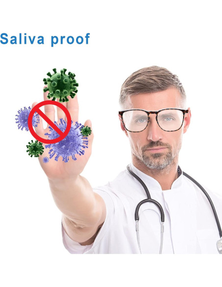 Gafas de Seguridad SQIMZAR Antiempañamiento UV Leopardo