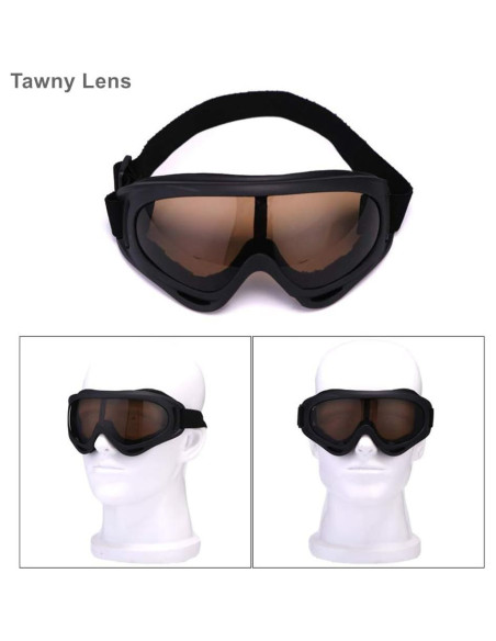 Gafas de Motocicleta LJDJ - Juego de 2 - Anti-UV