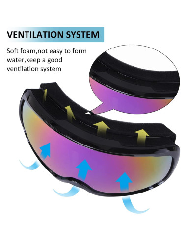 Gafas de Motocross 4-FQ G30 a Prueba de Viento y Polvo