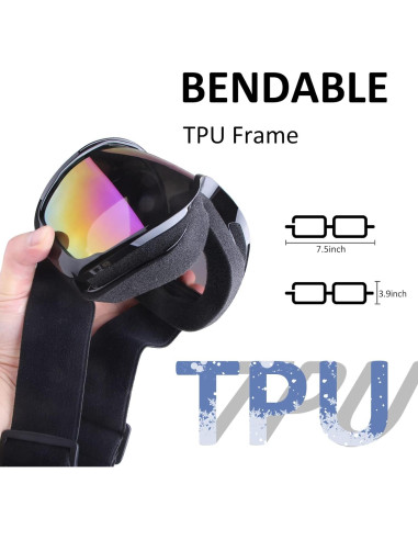 Gafas de Motocross 4-FQ G30 a Prueba de Viento y Polvo