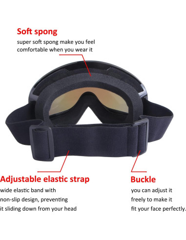 Gafas de Motocross 4-FQ G30 a Prueba de Viento y Polvo