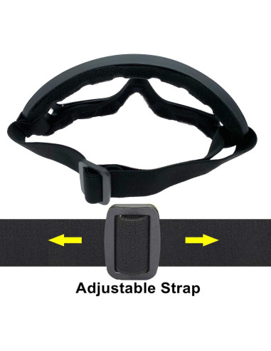 Gafas de Motocicleta LJDJ con 2 Máscaras Anti-UV