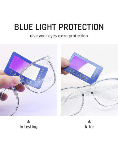Gafas de Seguridad SQIMZAR Transparentes Anti Rayones UV