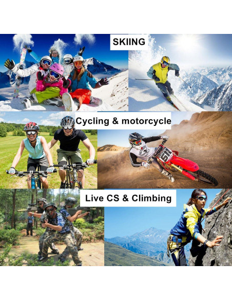 Gafas de Motocicleta LJDJ - Paquete de 2 - UV400