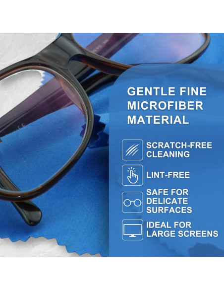 Paño de limpieza de microfibra Eco-Fused 6 unidades 17,78x15,24 cm