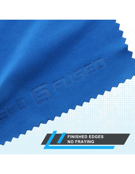 Paño de limpieza de microfibra Eco-Fused 6 unidades 17,78x15,24 cm