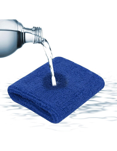 Conjunto de 6 Piezas Diadema y Pulseras Aster Azul