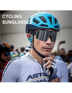 Gafas de Ciclismo SPOSUNE Polarizadas UV400 para Deportes 2