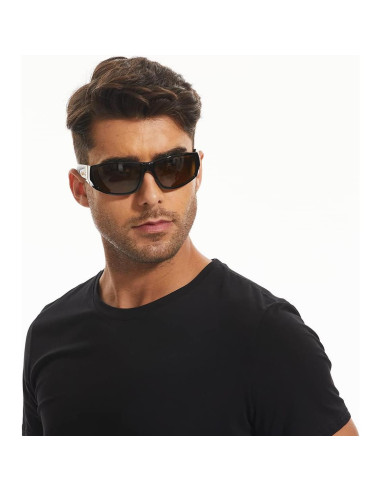 Gafas de sol BNUS polarizadas con lentes de vidrio - Alta definición