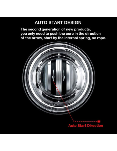 Bola Giroscópica GOZATO para Muñeca y Antebrazo con LED