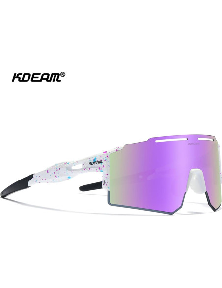 Gafas de sol ZEMFAY UV400 deportivas unisex ligeras