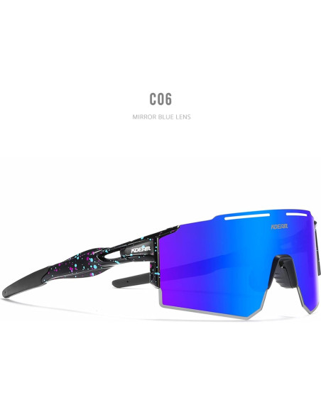 Gafas de sol ZEMFAY UV400 deportivas unisex ligeras