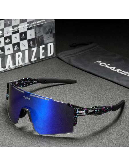 Gafas de sol ZEMFAY UV400 deportivas unisex ligeras