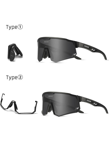 Gafas de sol polarizadas ZEMFAY UV400 para deportes