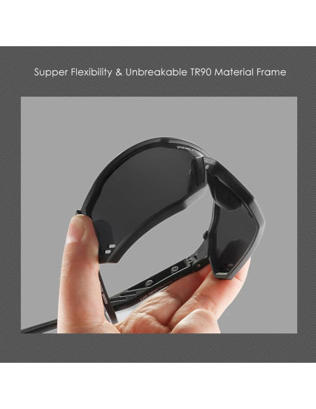 Gafas de sol polarizadas ZEMFAY UV400 para deportes