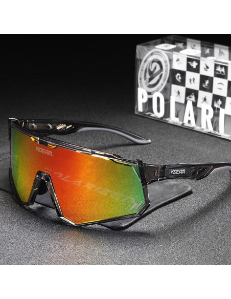 Gafas de sol polarizadas ZEMFAY UV400 para correr y ciclismo