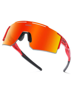 Gafas de sol deportivas ZEMFAY UV400 ligeras y cómodas