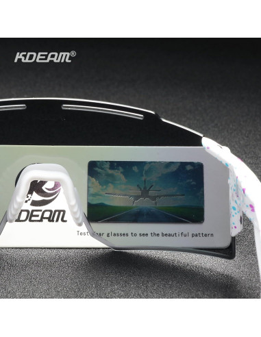 Gafas de sol deportivas ZEMFAY UV400 ligeras y cómodas