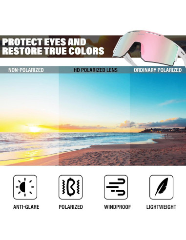 Gafas de sol ZEMFAY UV400 para ciclismo y deportes