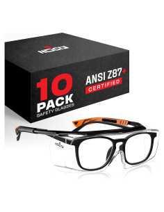 Gafas de Seguridad NoCry sobre Gafas Recetadas UV400