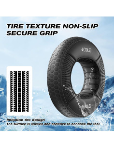 Anillos de Fortalecimiento de Agarre HSOOVZN - 4 Piezas 13.6-36.3kg 2