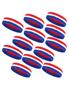 Bememo 12 Bandas para el Sudor Deportivas Unisex - Talla Única