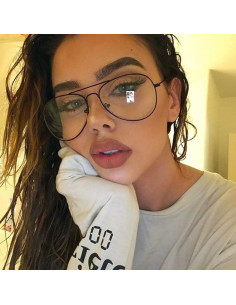 Gafas Aviador EYLRIM Unisex con Lentes Anti Luz Azul 2